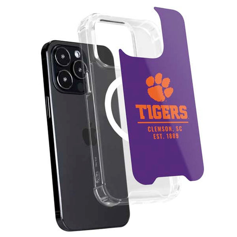 Clemson University Tigers Est 1889 iPhone 16 Pro MagSafe Case